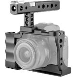 YELANGU C14 YLG0714A Video Camera Cage Stabilizer met handvat voor Canon EOS M50(Zwart)