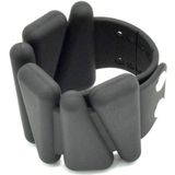 1 paar Yoga Fitness afneembare gewicht-dragende armbanden sport gewicht-dragende siliconen polsbandjes  specificatie: 900g (zwart)