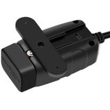 Universele auto super snelle Dual Port USB Charger Power Outlet adapter met LED Digitale voltmeter (blauw licht)