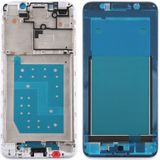 Front behuizing LCD Frame Bezel Plate voor Huawei Honor Play 7 (Wit)