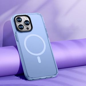 Voor iPhone 14 Pro Benks Ice Sand-serie magnetische Magsafe-telefoonhoes