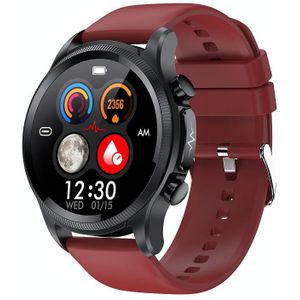 E400 1 39 inch HD rond scherm TPU horlogebandje Smart Watch ondersteunt ECG-bewaking / niet-invasieve bloedsuikerspiegel