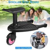 Baby wandelwagen staande Board wandelwagen accessoire outdoor activiteit Board (roze)