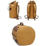 Canvas grote capaciteit casual herenrugzak Retro Outdoor multifunctionele reistas (B22 grijs)