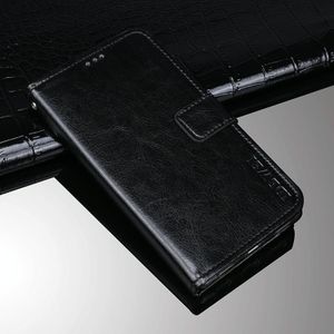Voor Motorola Moto G50 idewei Crazy Horse Texture horizontale flip lederen geval met houder en kaart slots &portemonnee (zwart)