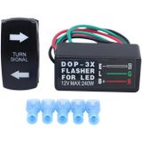 3 in 1 DOP-3X Motorfiets Flash LED Draaien Lichtregelaar