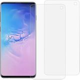 2 stuks 3D gebogen volledige dekking zachte PET film scherm beschermer voor Galaxy S10