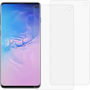 2 stuks 3D gebogen volledige dekking zachte PET film scherm beschermer voor Galaxy S10