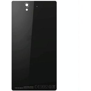 Origineel achtercover huisvesting voor Sony Xperia Z / L36h / Yuga / C6603 / C660x / L36i / C6602(Black)