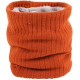 Herfst en winter outdoor fietsen plus fluwelen gebreide warme winddichte sjaal (oranje)