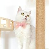 6 PCS Pet Handgemaakte verstelbare cat dog vlinderdas kraag  grootte: S 17-32cm  Stijl: Ball Bowknot