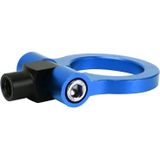 Aluminium Track Racing Front Rear Bumper auto Trailer Ring voor BYD(Blue)