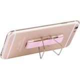 2 in 1 verstelbare universele Mini zelfklevende houder standaard + Slim vinger Grip  grootte: 7.3 x 2.2 x 0.3 cm  voor iPhone  Galaxy  Huawei  Xiaomi  LG  HTC en Tablets(Pink)