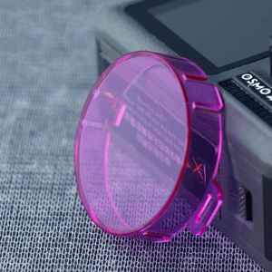 Snap-on Round Shape Color Lens Filter for DJI Osmo Action (Paars)