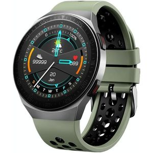 MT3 1 28 inch TFT-scherm IP67 waterdicht slim horloge  ondersteuning bluetooth oproep / slaap monitoring / hartslag monitoring (groen)