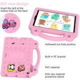 Handvat Kickstand Kinderen EVA Schokbestendig Tablet Case Voor iPad mini 1/2/3/4/5(Roze)