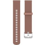 22mm Texture Siliconen Polsband Horloge Band voor Fossil Hybrid Smartwatch HR  Male Gen 4 Explorist HR  Male Sport (Bruin)