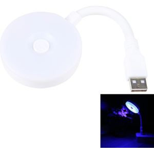 100LM LED USB draagbare bureaulamp (blauw licht)