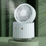 PW01 USB Waterkoeling Mini -ventilator Desktop Turbo LED Spray Lawidifying Air Cooler