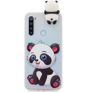 Voor Galaxy A21 Shockproof Cartoon TPU Beschermhoes (Panda)