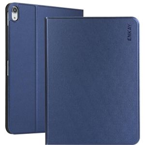 Voor iPad 10e generatie 10.9 2022 ENKAY PC Back Cover Smart lederen tablethoes met pensleuf en houder