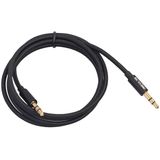 REXLIS 3629 3.5 mm Male-Male auto Stereo vergulde Jack AUX-audiokabel van 3 5 mm AUX standaard digitale apparaten  lengte: 1m