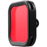 Housing Diving Color Lens Filter voor DJI Osmo Action (Rood)