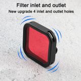Housing Diving Color Lens Filter voor DJI Osmo Action (Rood)