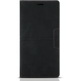 Droom Magnetische Zuigbedrijf Horizontale Flip PU Lederen Case met Houder & Card Slot & Portemonnee Voor iPhone SE 2020 / 8/7 (Zwart)