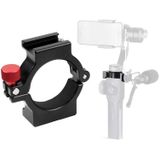 Hot Shoe Adapter Ring Microphone Mount for Zhiyun Smooth 4 Handle Gimbal Stabilizer Rode