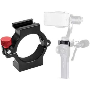 Hot Shoe Adapter Ring Microphone Mount for Zhiyun Smooth 4 Handle Gimbal Stabilizer Rode