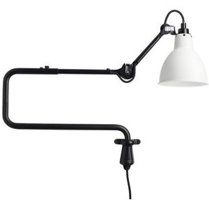 Klassieke verstelbare moderne industrile lange swing arm wand lamp met LED lichtbron (wit)