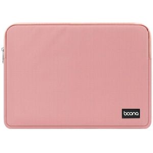 Baona laptop liner tas beschermhoes  maat: 14 inch (lichtgewicht roze)