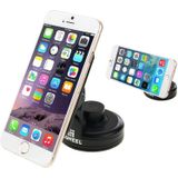 HAWEEL universeel 360 graden draaibaar autoruit houder met 8 zuignappen voor iPhone 6 & 6 Plus / Smartphone(zwart)