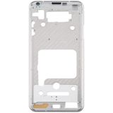 Front behuizing LCD frame bezel Plate voor LG V35 ThinQ (zilver)
