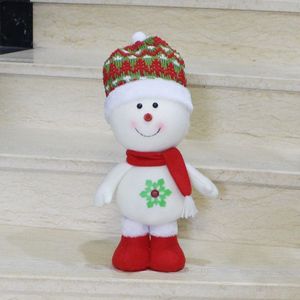Grote grootte staande stijl Kerstmis Home Decoration Snowman Doll