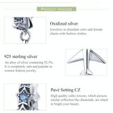 S925 Sterling Silver Hanger Airplane Star Kralen DIY sieraden accessoires