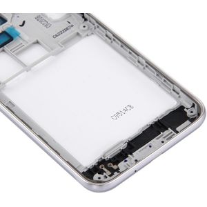 Batterij backcover + midden Frame Bezel voor Galaxy J3 (2016) / J320 (dubbele kaart version)(White)