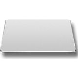 Aluminium legering Dubbelzijdige Non-slip Mat Desk Muismat  Grootte : Mini (Zilver)