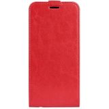 Voor OnePlus Nord CE 2 Lite 5G R64 Textuur Verticale Flip Lederen Telefoonhoes (Rood)
