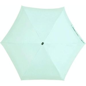 Parachase Mini Six Fold Bag Black Lijm Zonnebrand Sunscreen Anti-UV Sun Paraplu (Lichtgroen)