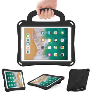 Voor iPad 9.7 2017/2018 / Air 2 / Air Handle Voetbalvormige EVA schokbestendige tablethoes