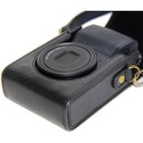 Full Body camera PU lederen tas met riem voor Ricoh GR / GRII / GRIII  Casio ZR1200 / ZR1500/ ZR2000/ ZR3500  ZR3600 / ZR3700 / ZR5500