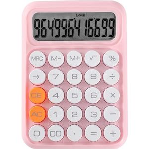 12-cijferige mechanische toetsenbordcalculator Office Student Exam Calculator Display