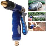 KANEED hoge druk Water slang mondstuk koperen waterpistool hoofd voor Home Car Washing(Blue)