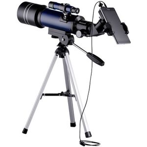 WR852-3 16 x / 66 x 70 High Definition High Times telescoop met statief & telefoon vaststelling Clip & maan Filter