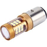 BA20D 10W 1300 LM 6500K motorfiets koplamp met 28 SMD-3030-LED-lampen  DC 12V (wit licht)