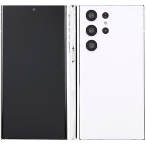 Voor Samsung Galaxy S23 Ultra 5G Zwart Scherm Niet-werkend Nep Dummy Display Model (Wit)