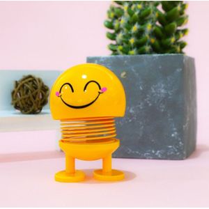 Auto-interieur simulatie schudden hoofd speelgoed swingende gelach Emoji Expression decor ornament