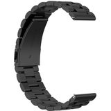 Voor Galaxy Watch 3 45mm Drie roestvrijstalen bandjes demonteren de meter & oren  grootte: 22mm(Zwart)